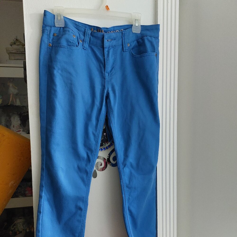 JUNIOR Dollhouse Lightweight Pants Size 9 Beautiful Blue Summer Fall